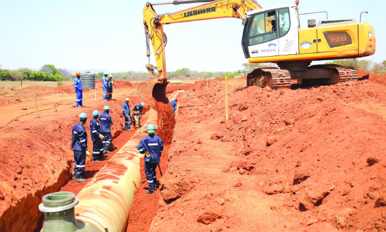 Remarkable progress recorded on Kunzvi-Harare water pipeline