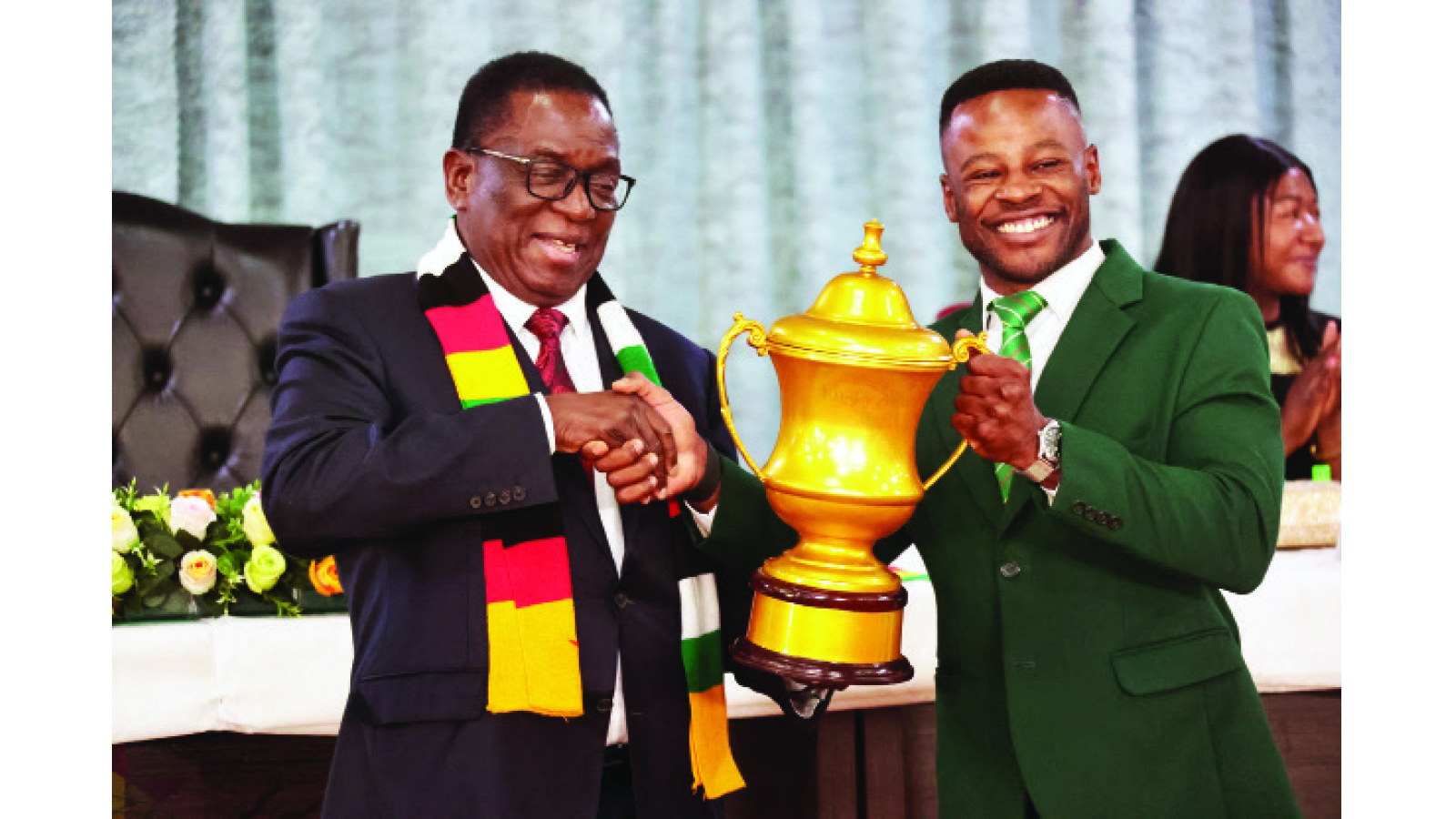 Back-to-back African rugby champs feted