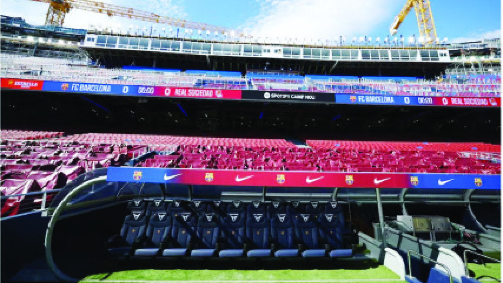 Barca left waiting for Camp Nou
