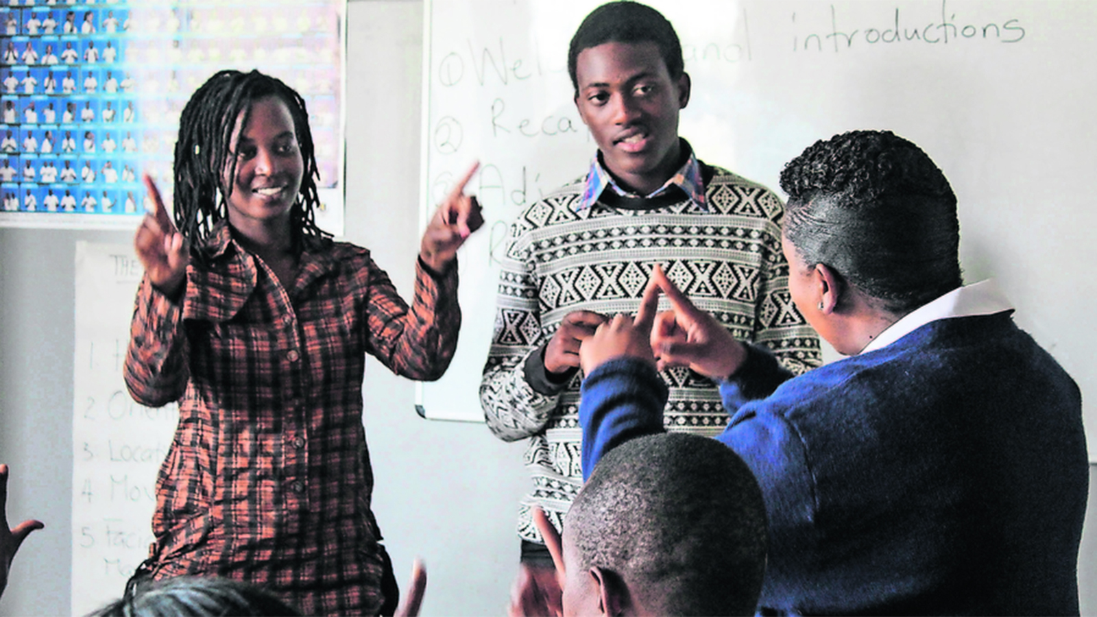 Zim embraces the world of sign language
