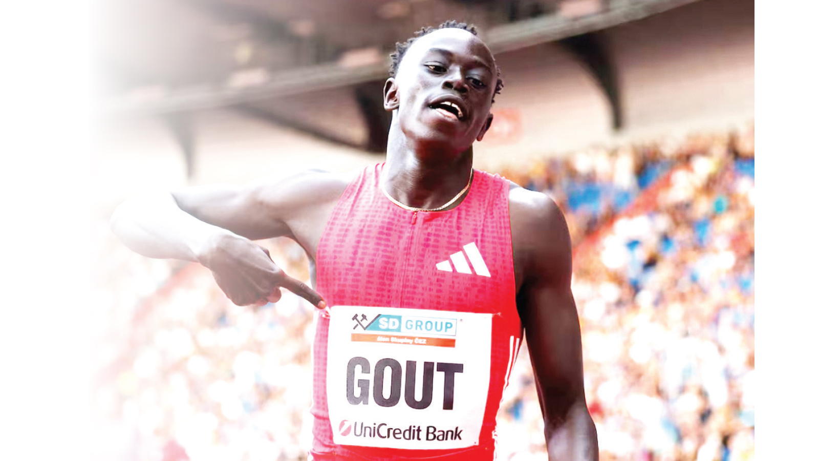 Gout targets personal best
