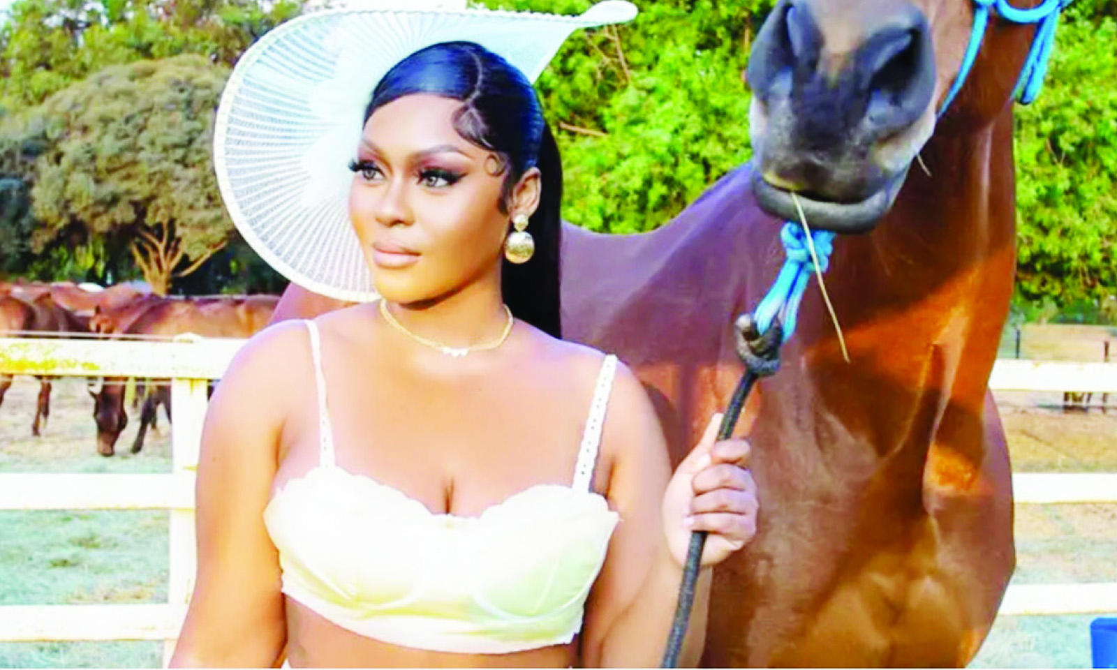Inno Morolong reveals body transformation