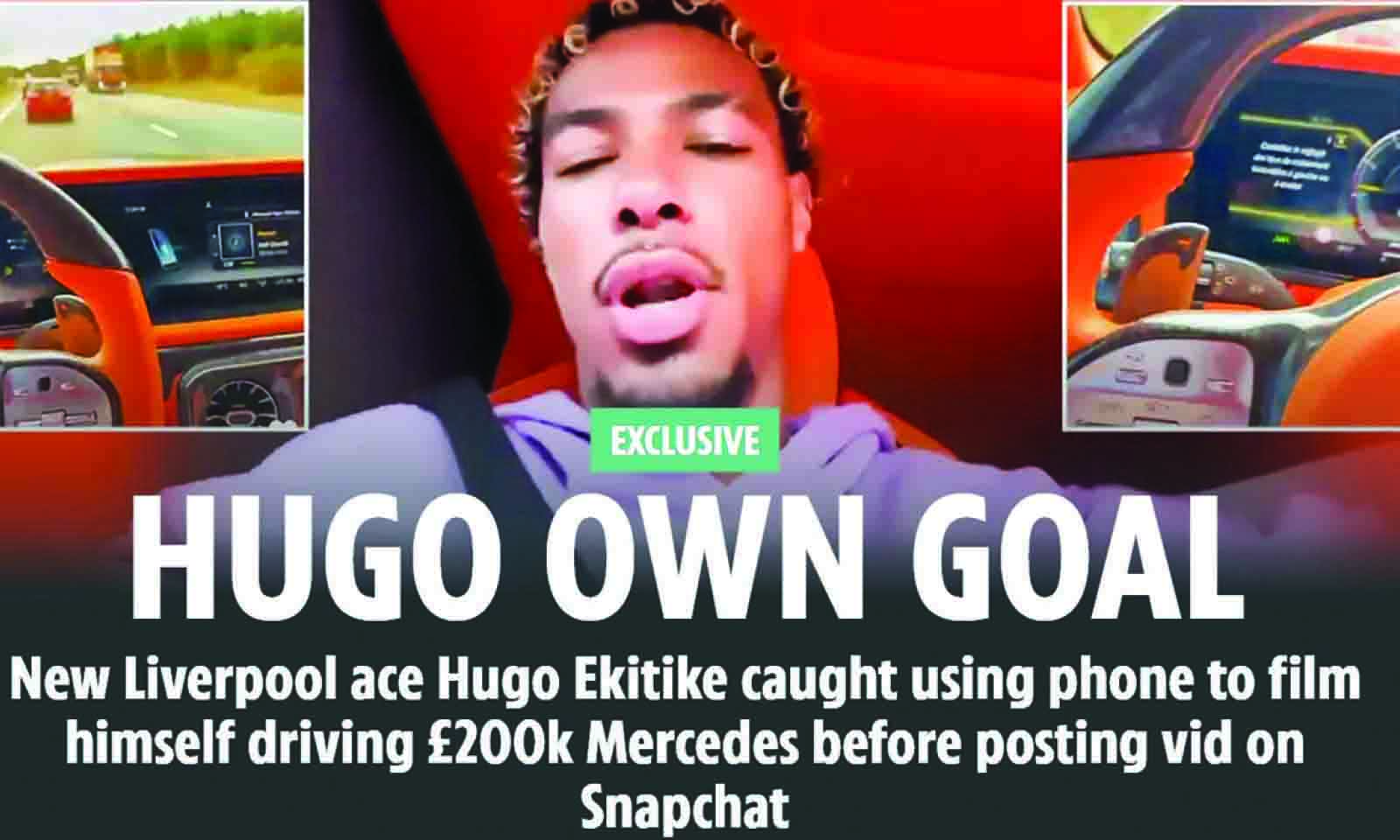 HUGO OWN GOAL
