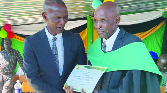 Elderly farmers benefit from Government Master Farmer Training programme