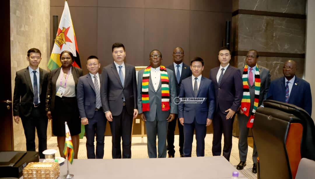 President Mnangagwa Pushes Rail and ICT Deals in Beijing