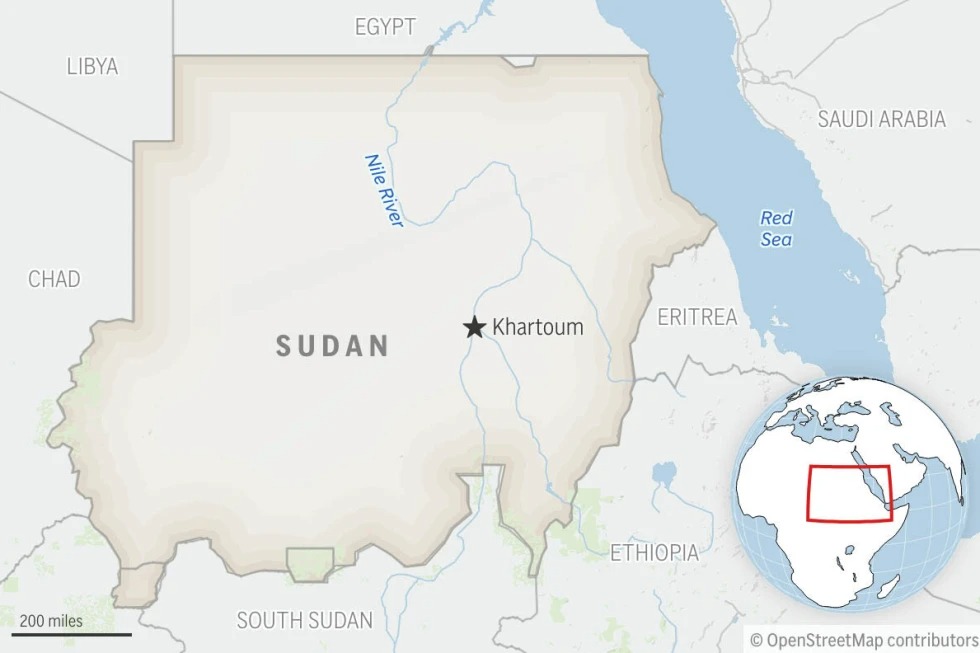 A landslide in Sudan’s Darfur wipes out a village, killing more than 1,000 people