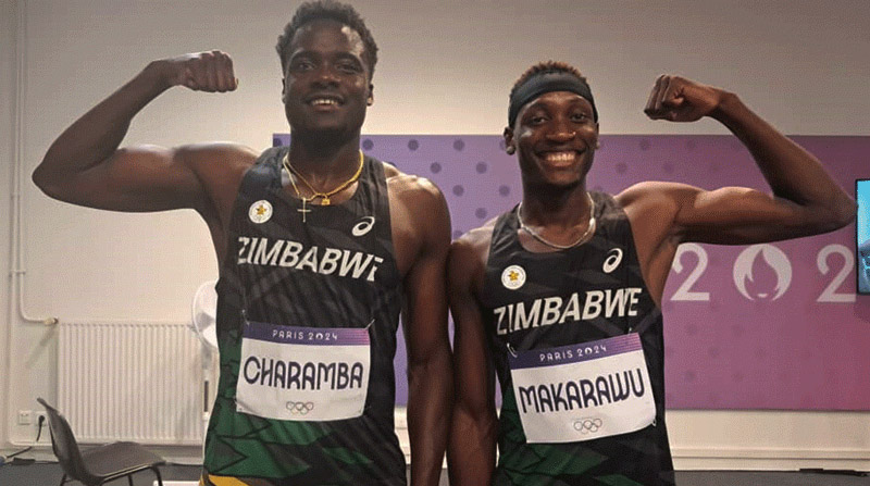 Zimbabwe duo shine at the World Athletics Championships 200m