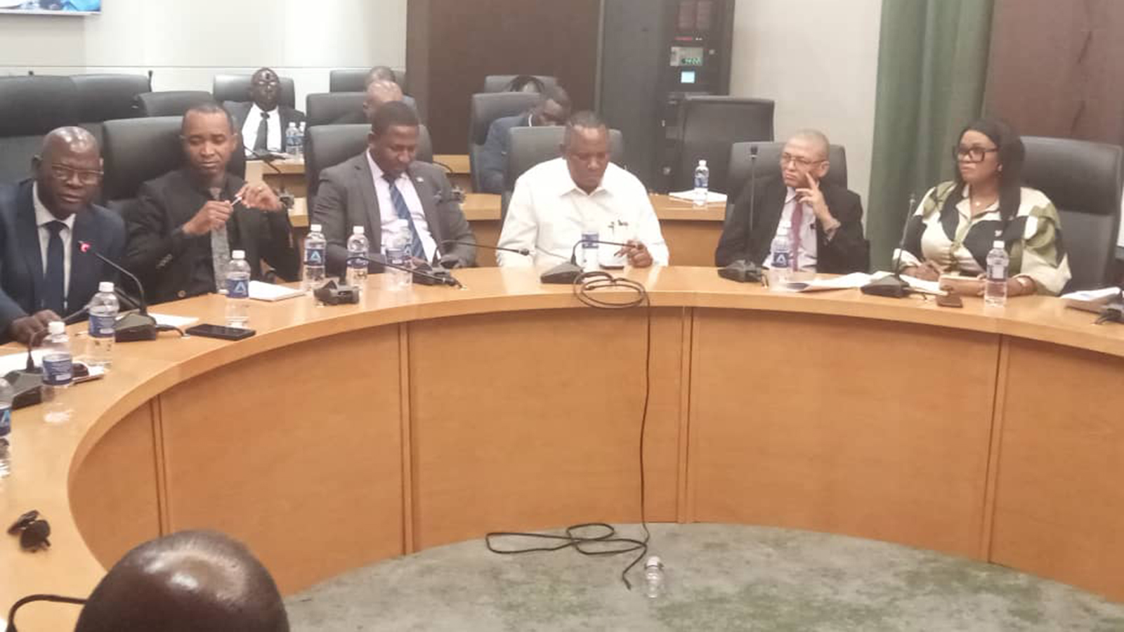 Namibia’s Parliament delegation jets in