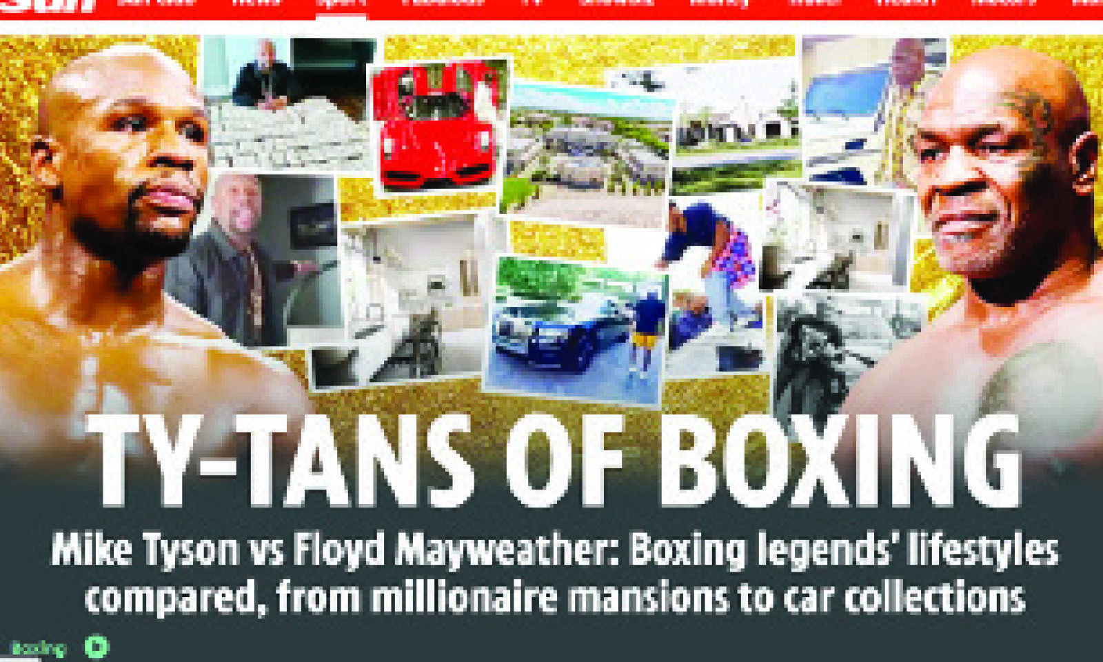 TY-TANS OF BOXING