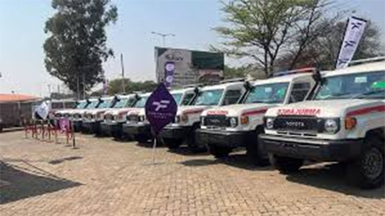 Chivayo donates 10 high-end ambulances