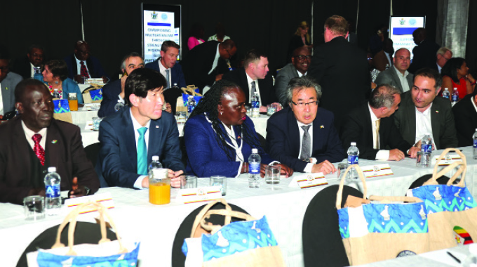 Diplomats accredited to Zimbabwe follow proceedings