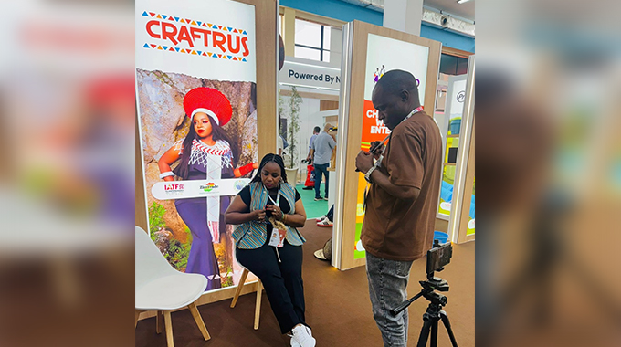 Sandra champions handmade Zimbabwean art at African Trade Fair