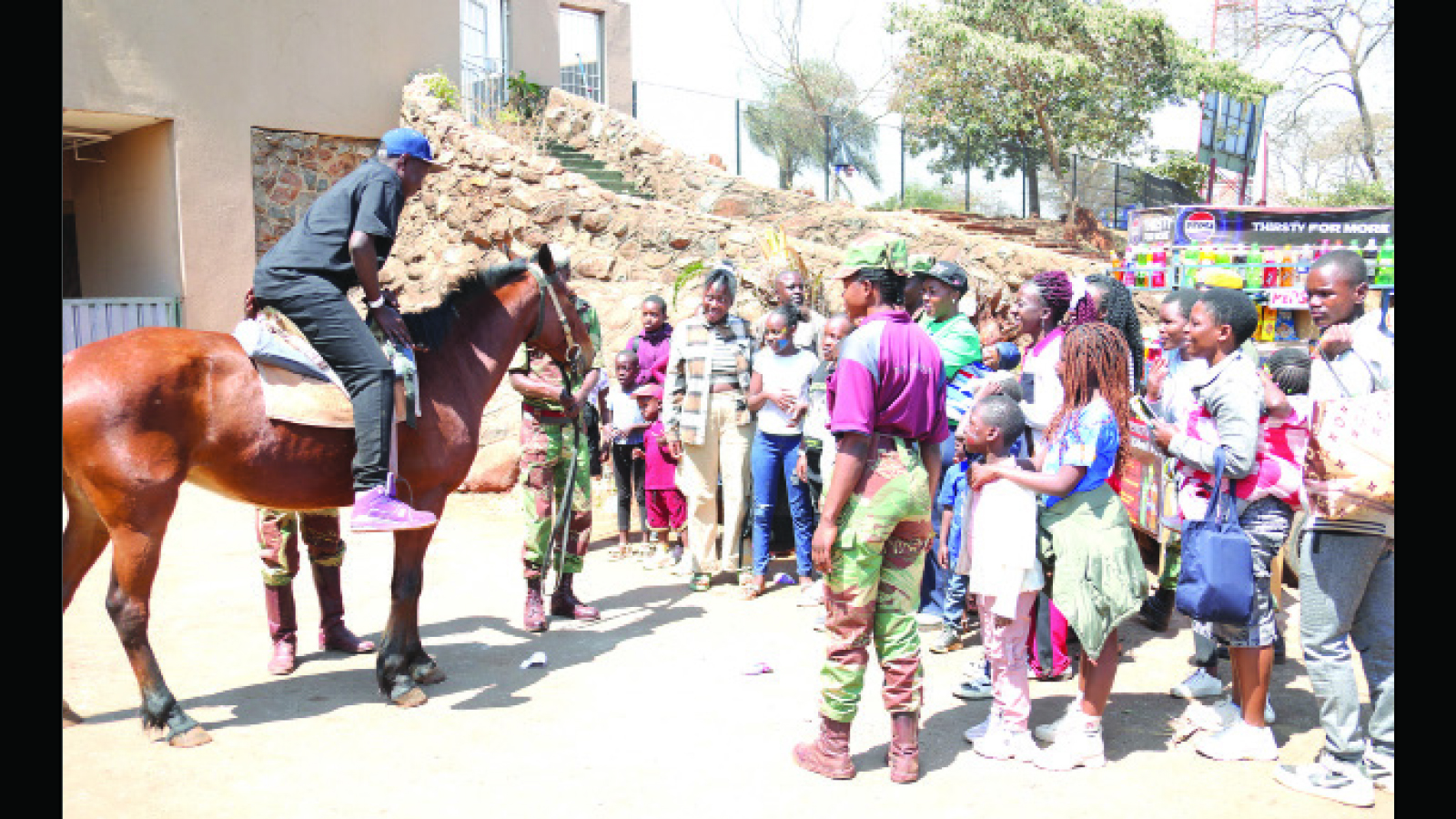 People’s army: When soldiers traded guns for smiles at ZAS 115