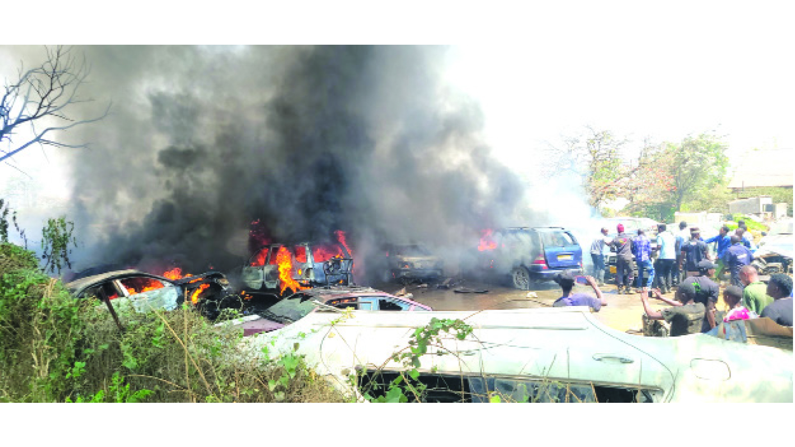 Inferno consumes 30 vehicles in Mutare