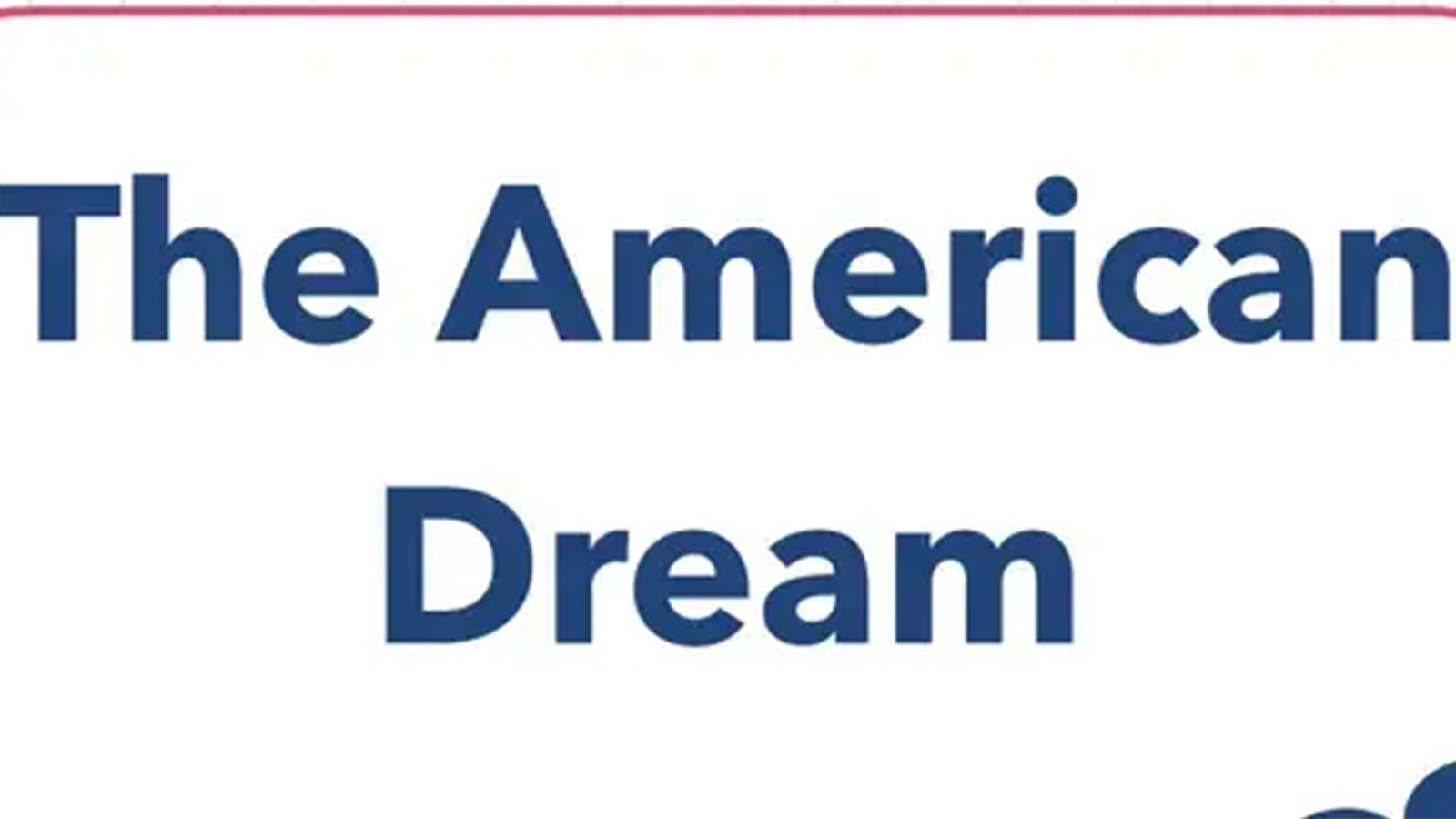 Nightmares of pursuing the American Dream