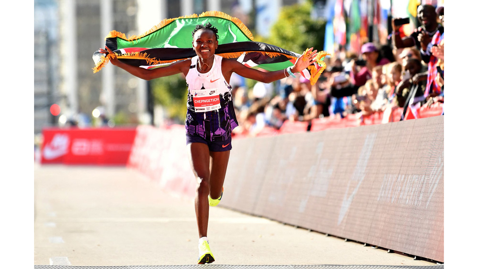 Chepngetich retains women’s marathon world record despite three-year ban