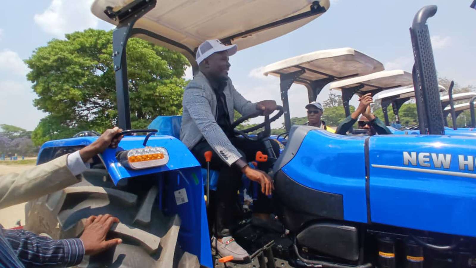 ZANU PF Youth Chairman for Mashonaland East Cde Isaac Tasikani also attended the official commissining and handover of farming equipment to youths in Mashonaland East province, held in Marondera this week
