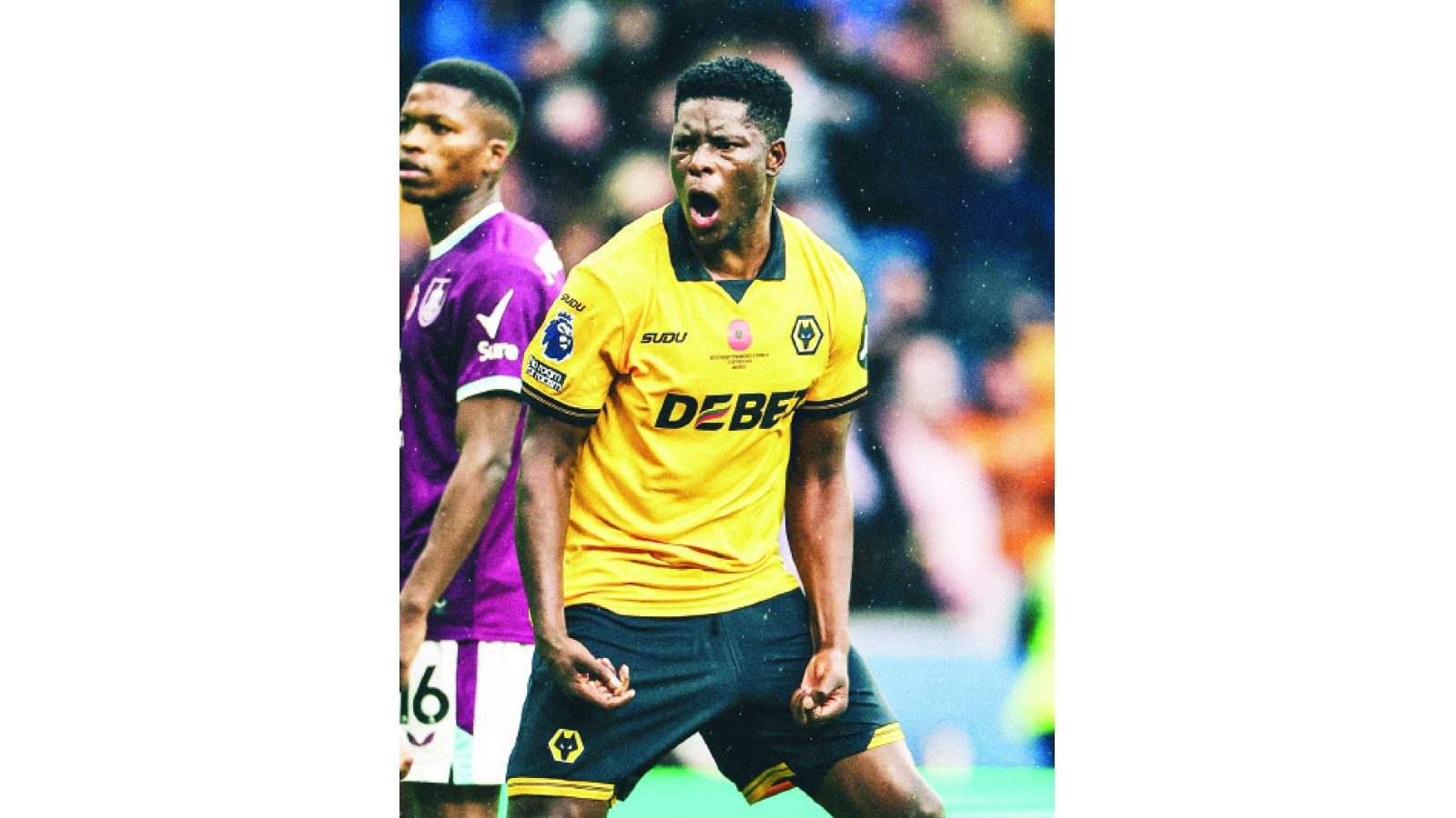 MUNETSI ENDS FIVE-GAME WAIT FOR A GOAL FOR WOLVES IN EPL