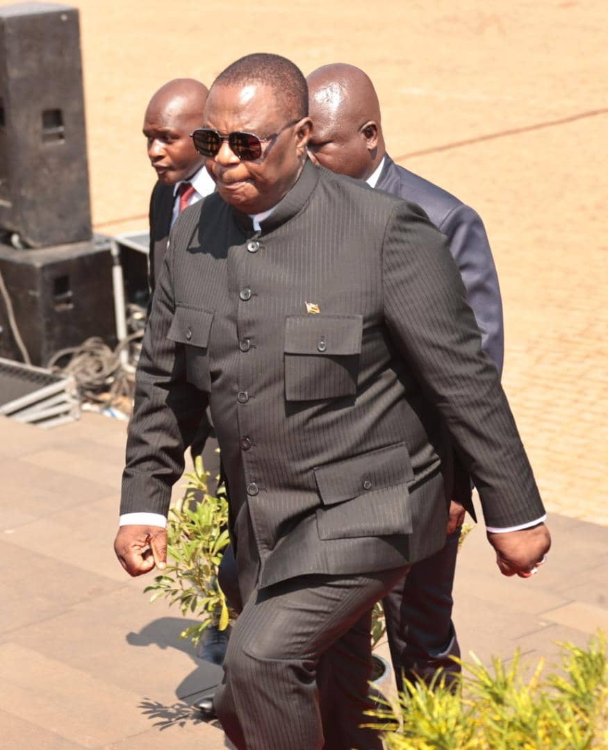 Vice President Dr Constantino Chiwenga at the national shrine