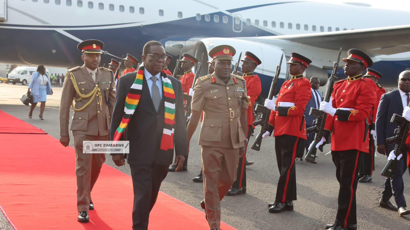 NEW: President arrives in Kenya for COMESA 24th Heads of State Summit.