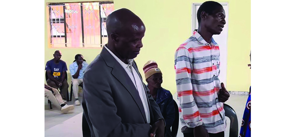 Amos Mawadza (left) and Charles Mashava