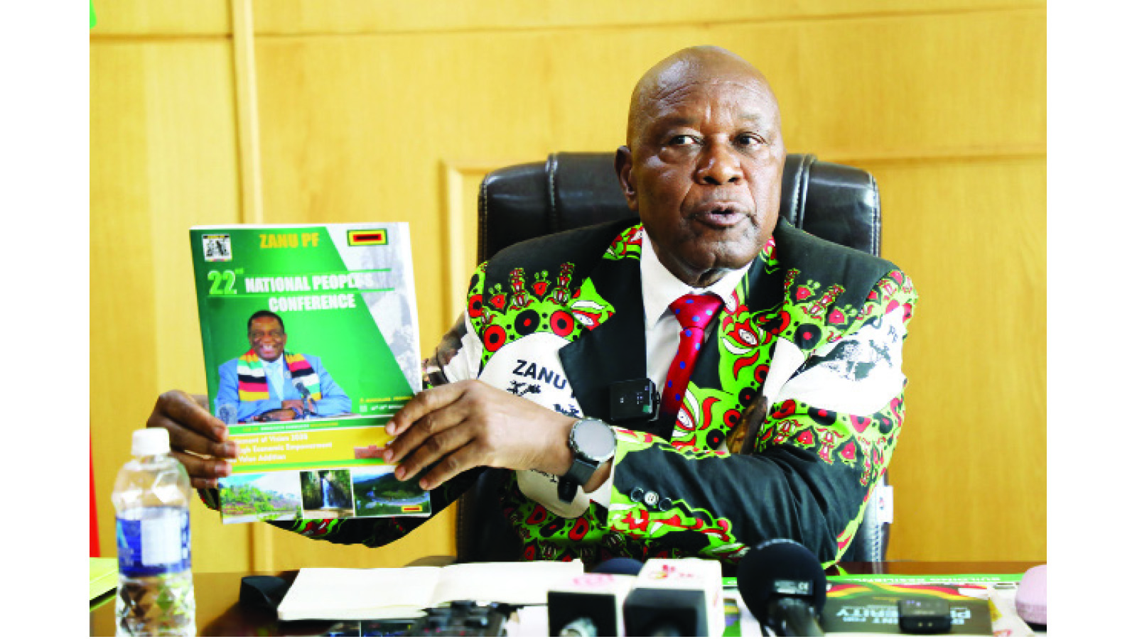 Zanu PF to receive Govt performance report