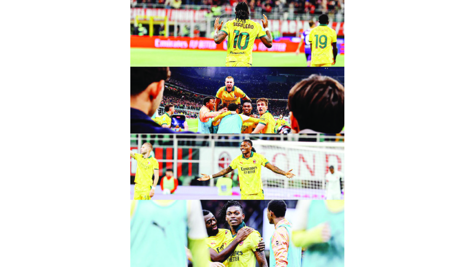 Leao double fires AC Milan