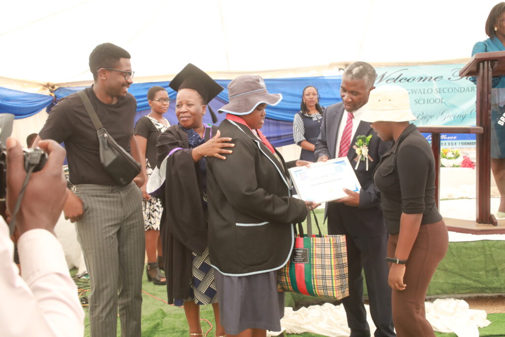 Ingwalo-Sec-School-Speech-and-Prize-giving-day-Overall-best-student-in-Form-1-Brianna-Mudzingwa-scaled