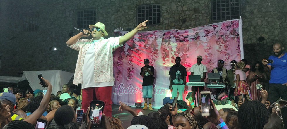 Nyasha David on stage