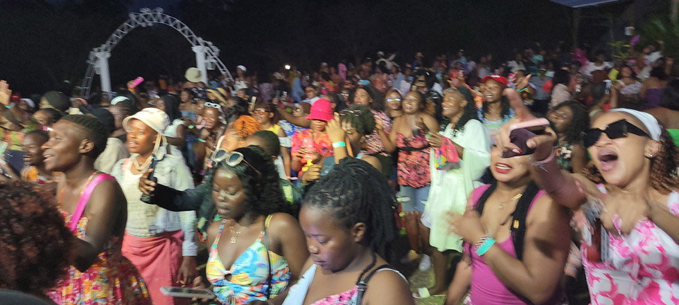 Part of the capacity crowd that attended the event