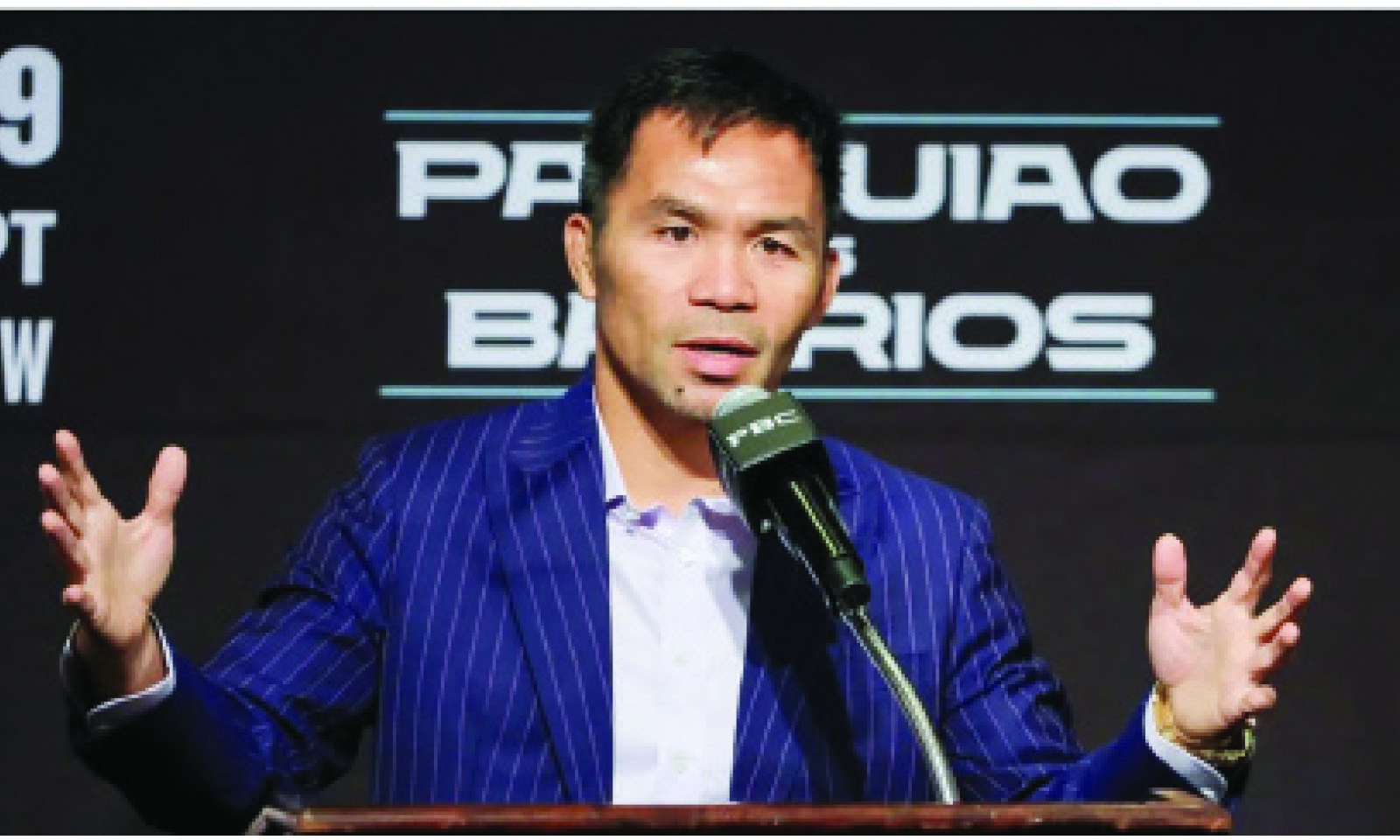 Pacquiao to face Provodnikov in April