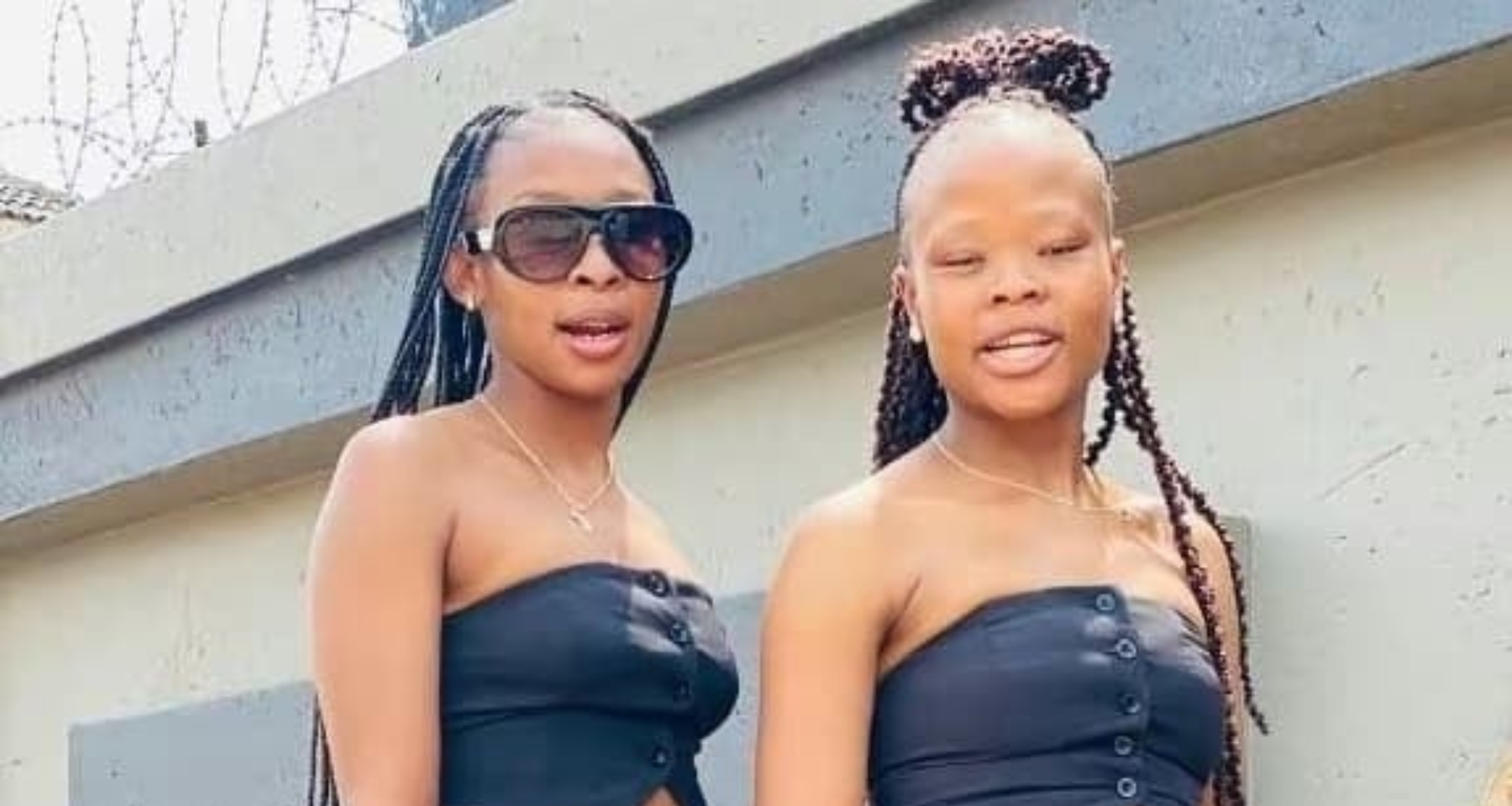 Tshiamo Moramaga (22) and Baleseng Moramaga (21)