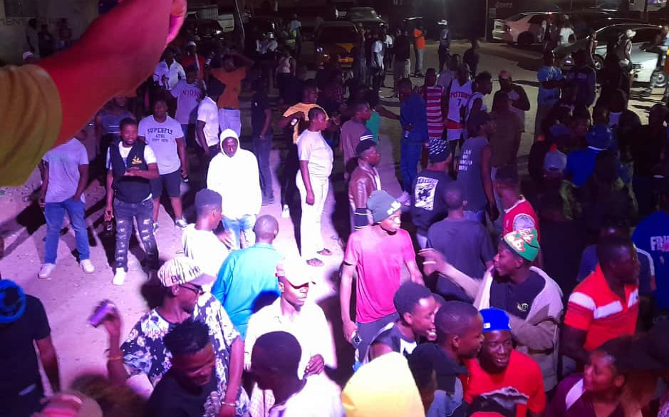 Part of the crowd that attended Fuji’s album launch in Dangamvura last Saturday