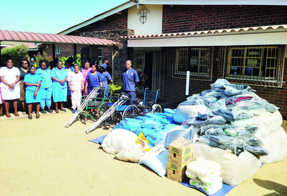 Part of the donated consignment