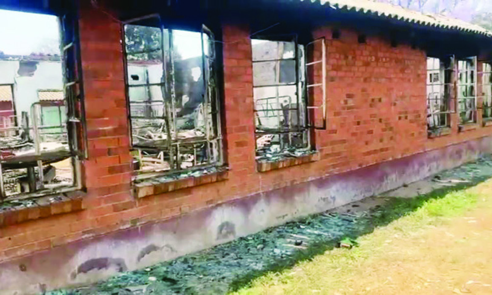 Rusununguko High learners stranded after fire guts dormitories