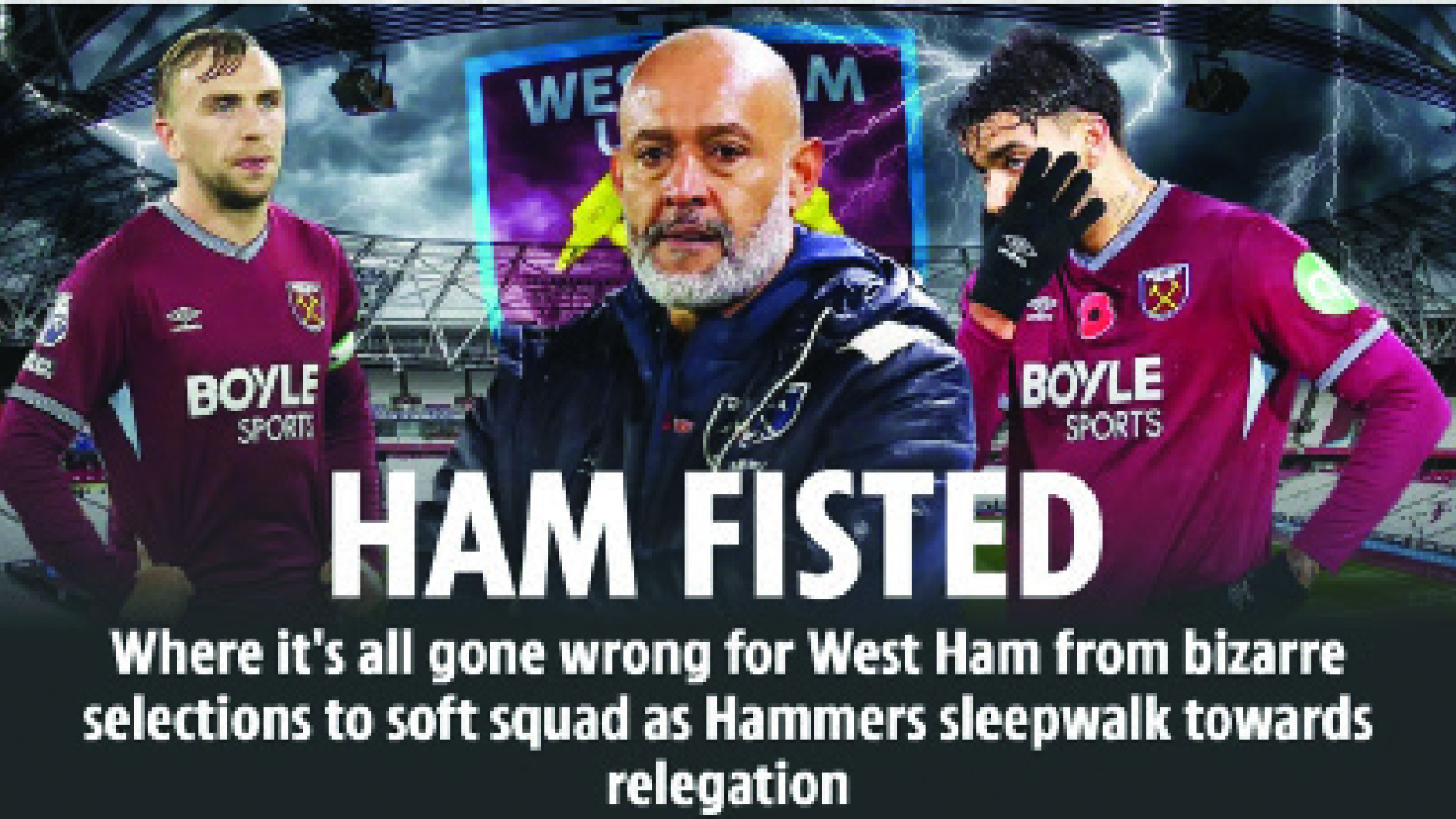 HAM FISTED