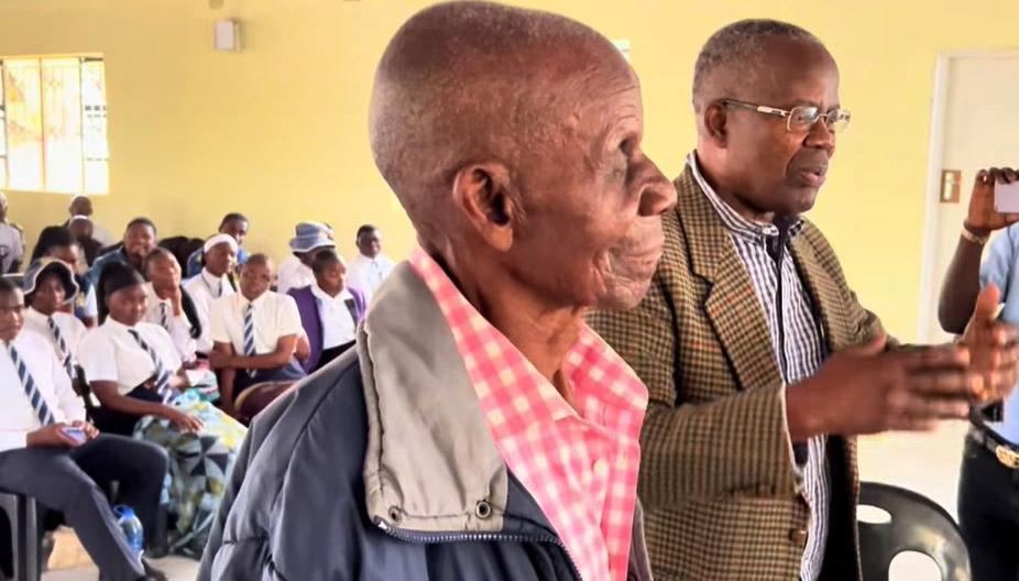 Sekuru Hamadziripi and his son, Sebastian