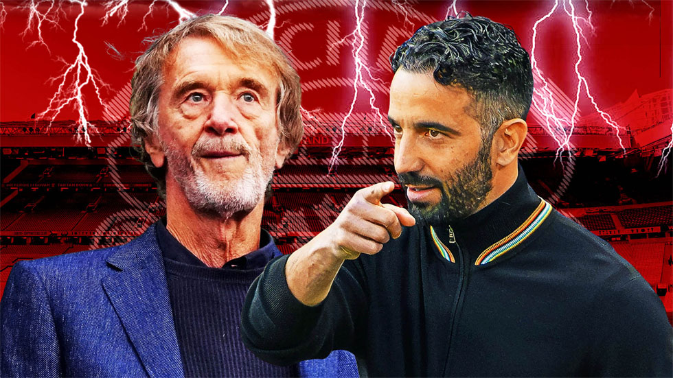 Sir Jim Ratcliffe and Ruben Amorim