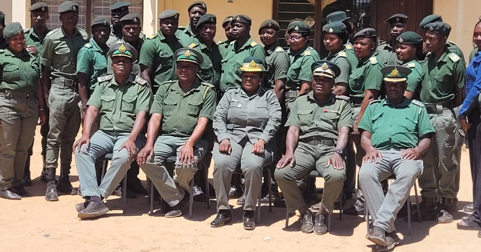 Some of the promoted ZPCS officers in Manicaland