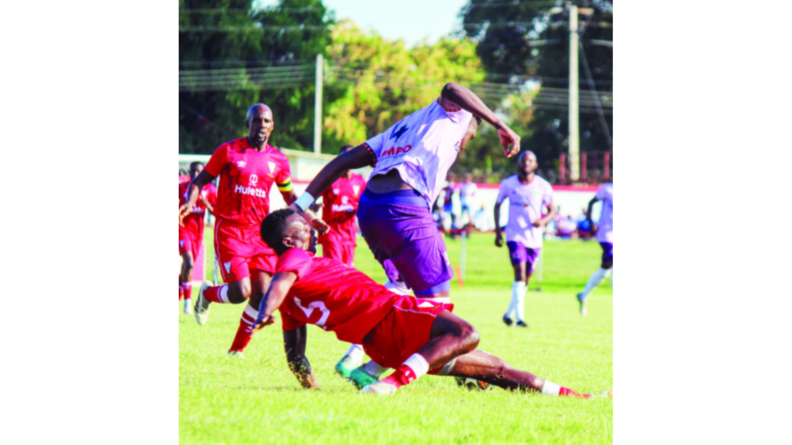 Scottland clear favourites . . . Triangle hold Simba Bhora