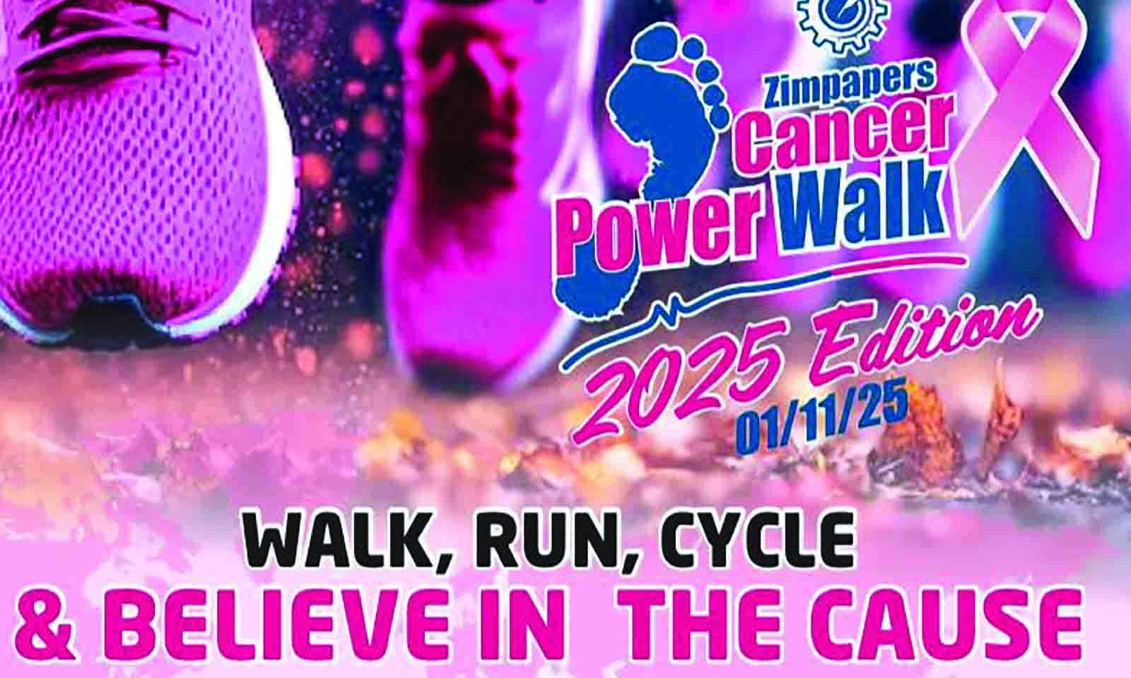Zimpapers Cancer Power Walk: Turning steps into hope