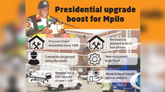 Major renovations begin at Mpilo