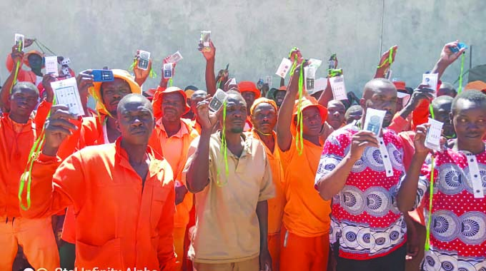 SDA Church donates 910 GodPods to Khami Prison in spiritual outreach