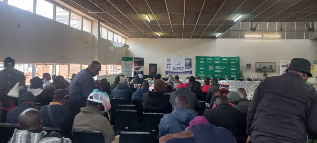 Scores of Zimbabweans gather at Siloam Hospital for mass physical identification of bus crash victims