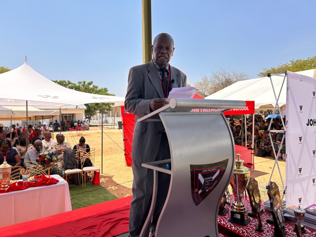Guest of honour, Mr Busiso Maphala