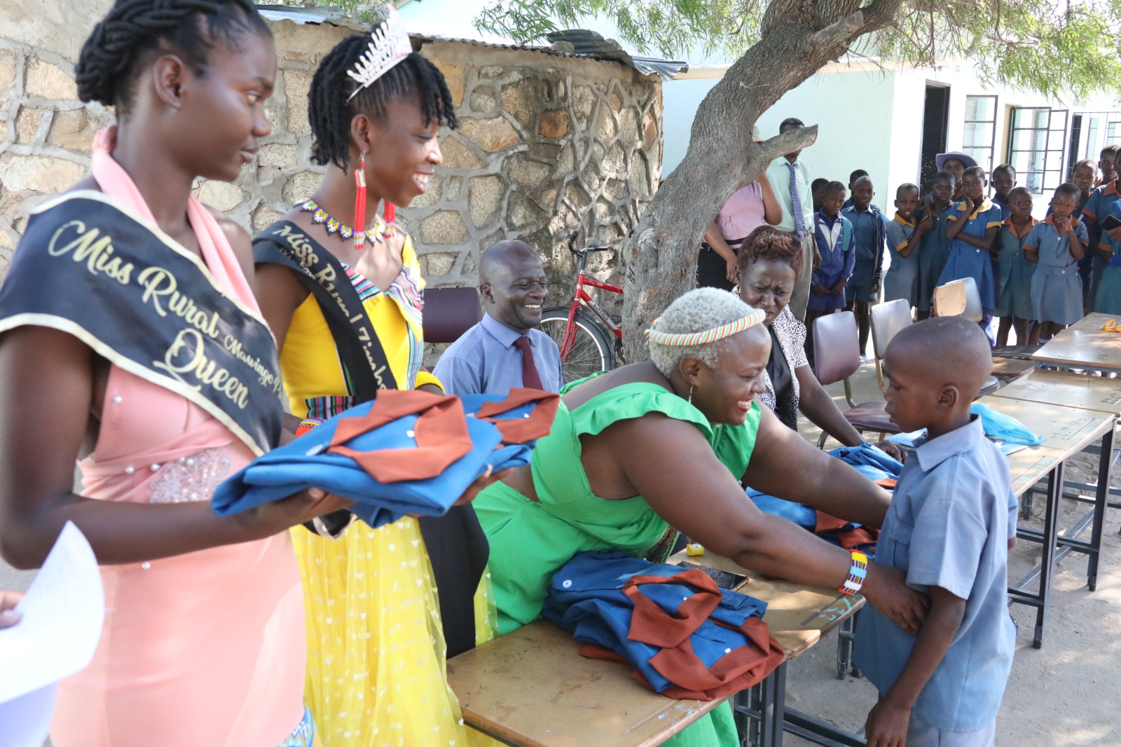 BEAUTY WITH A HEART: Miss Rural Queens bring smiles to village schools