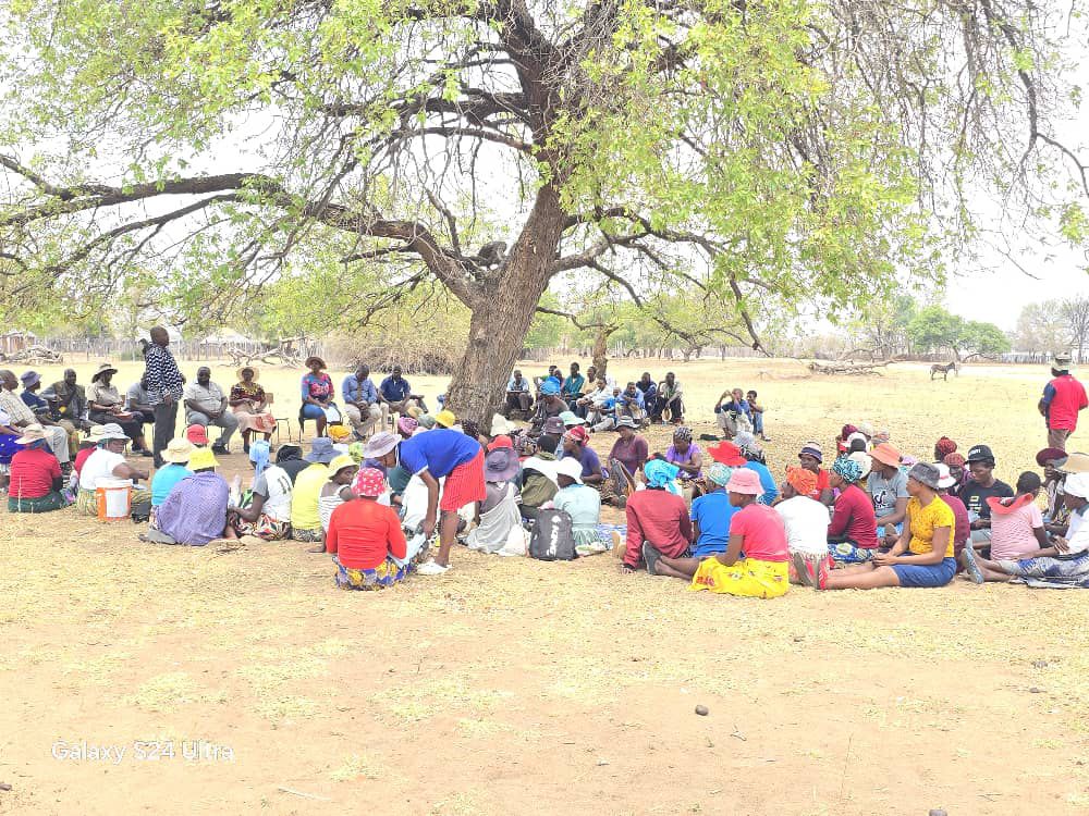 Bulilima San community receives 60 tonnes of food aid from Government
