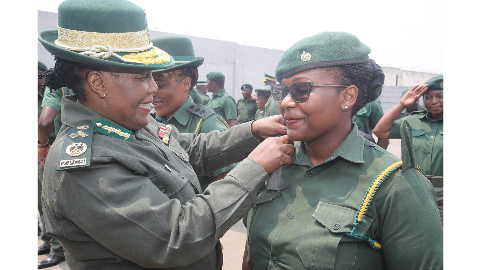 President promotes 419 prison officers