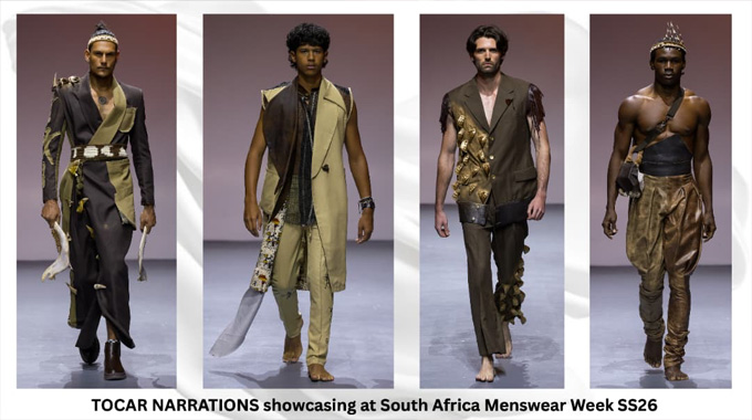 AFRICAN CREATIVITY ENERGY: Zim designers steal the show at SA Menswear Week