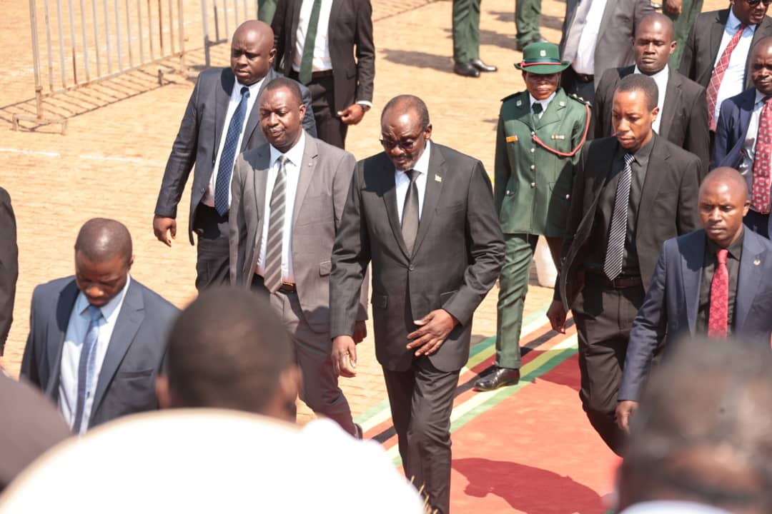 Vice President Cde Kembo Mohadi at the national shrine